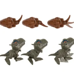 Bitande Dinosaurie Nyckelring