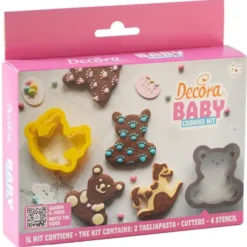 Björn/Gunghäst Utstickare/Bakmallar 6-pack