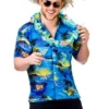 Blå Hawaiiskjorta (Small)