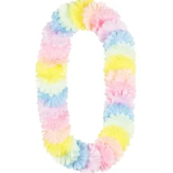Blomhalsband Pastell 120 cm