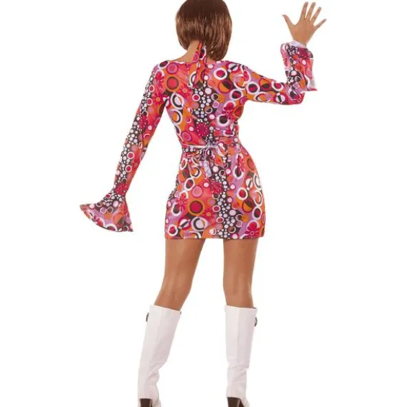 Blomstrig Hippie Maskeraddräkt (Small (36-38))