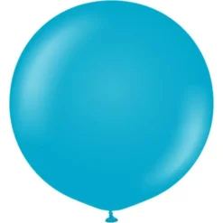 Blå Stora Latexballonger Blue Glass (2-pack)