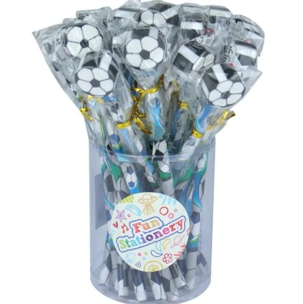 Blyertspenna med Fotboll Suddgummi