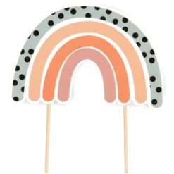 Boho Rainbow Cake Topper