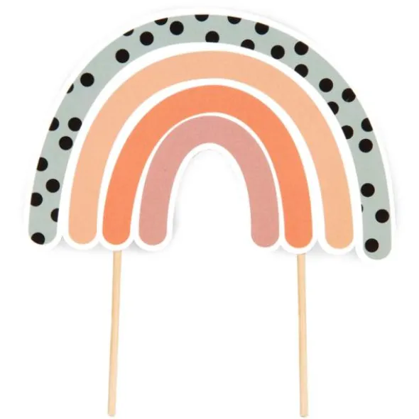 Boho Rainbow Cake Topper
