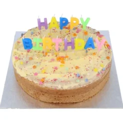 Bokstavsljus Happy Birthday Flerfärgad