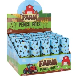 Bondgård Färgpennor i Tub 8 cm 12-pack