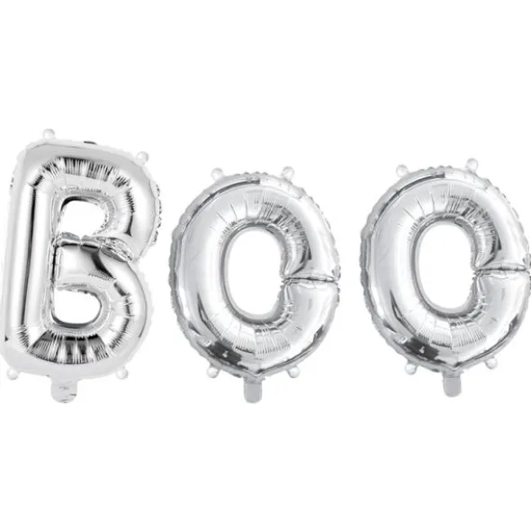 Boo Folieballong Silver