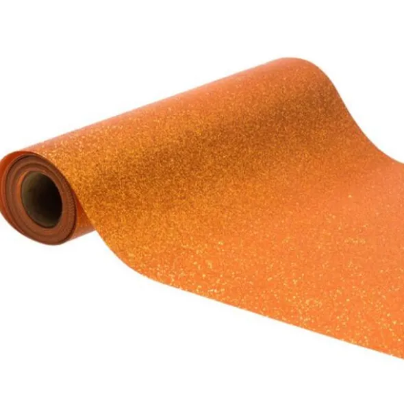 Bordslöpare Glitter Orange 5m