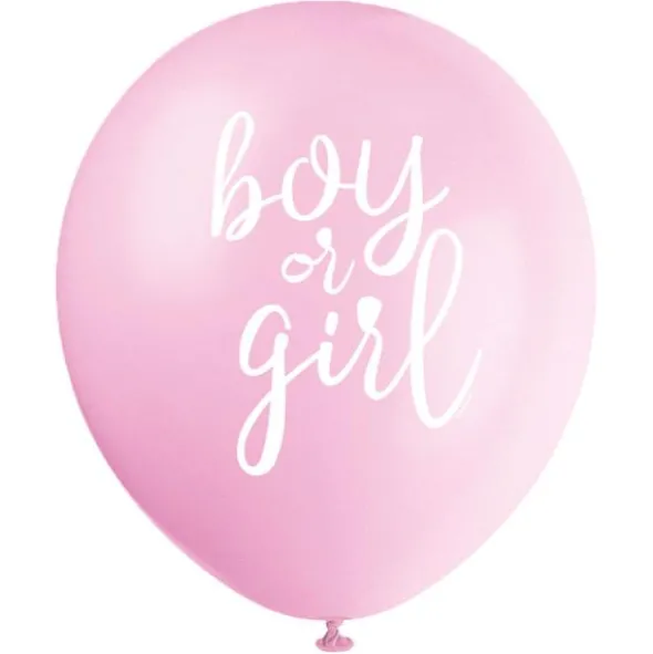 Boy or Girl Ballonger Blå & Rosa