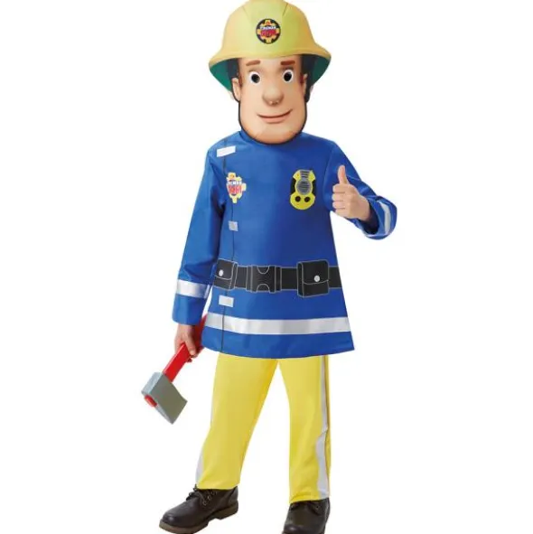 Brandman Sam Maskeraddräkt Barn 2-3 år
