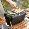 Bärbar och Hopfällbar Kolgrill