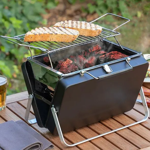 Bärbar och Hopfällbar Kolgrill