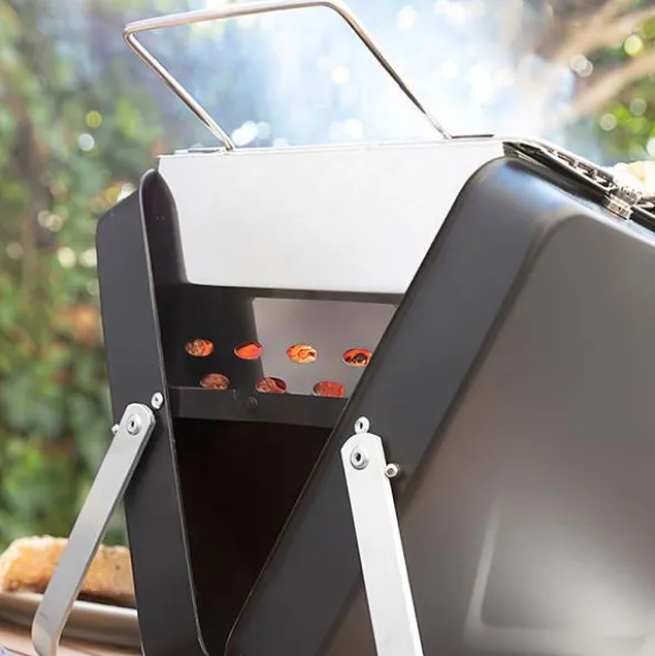 Bärbar och Hopfällbar Kolgrill