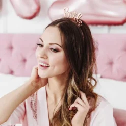 Bride Diadem Roséguld