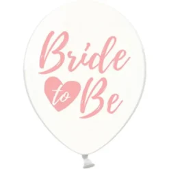 Bride To Be Latexballonger Rosa