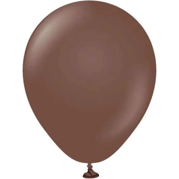 Bruna Miniballonger Chocolate Brown (25-pack)