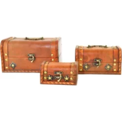 Bruna Skattkistor Set