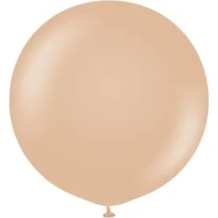 Bruna Stora Latexballonger Desert Sand (2-pack)