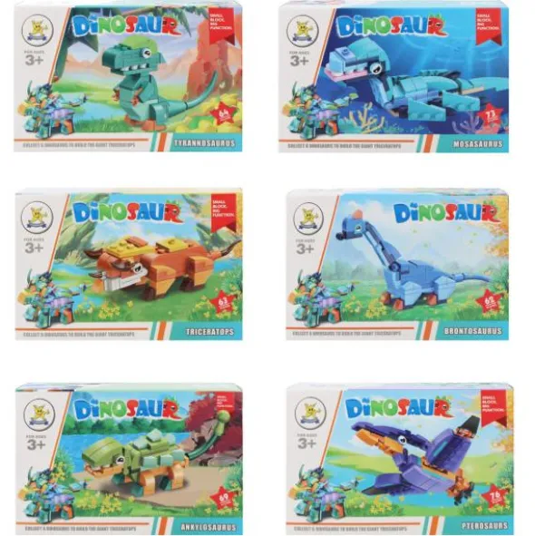 Byggklossar Dinosaurie 3+ år