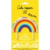 Cake Topper LED Regnbåge