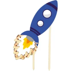 Cake Topper LED Rymden