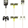 Cake Toppers Gamer 6-pack