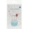 Cake Toppers Teddybjörn 1 år 5-pack