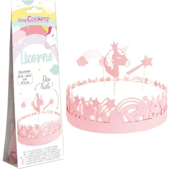 Cake Wrapper Kit Enhörning