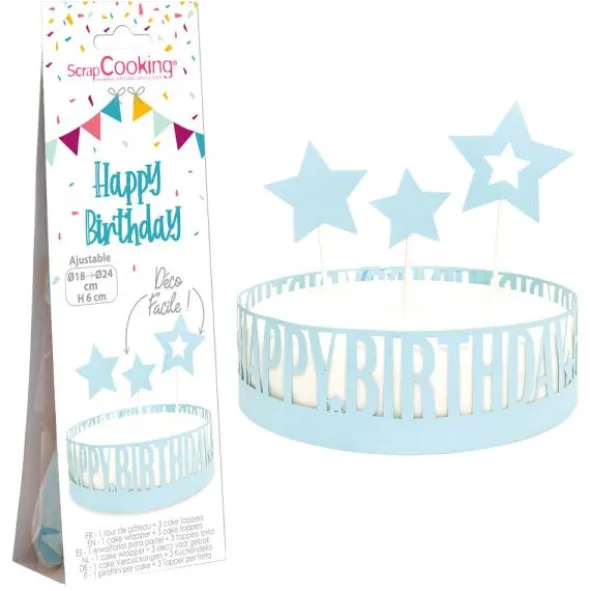 Cake Wrapper Kit Happy Birthday