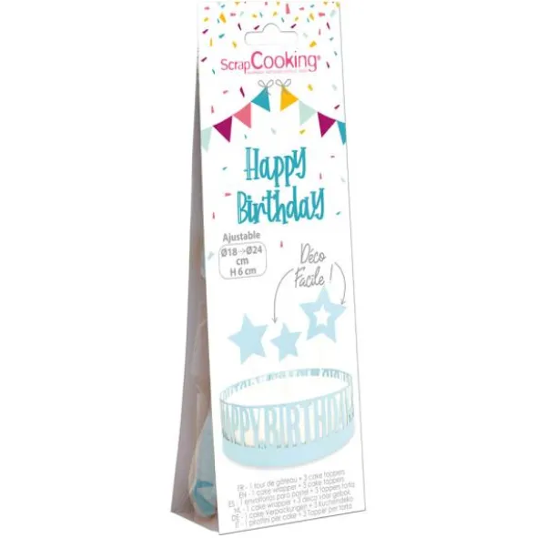 Cake Wrapper Kit Happy Birthday