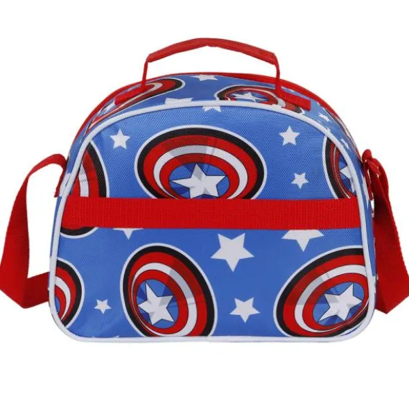 Captain America 3D Lunchväska Let's Go