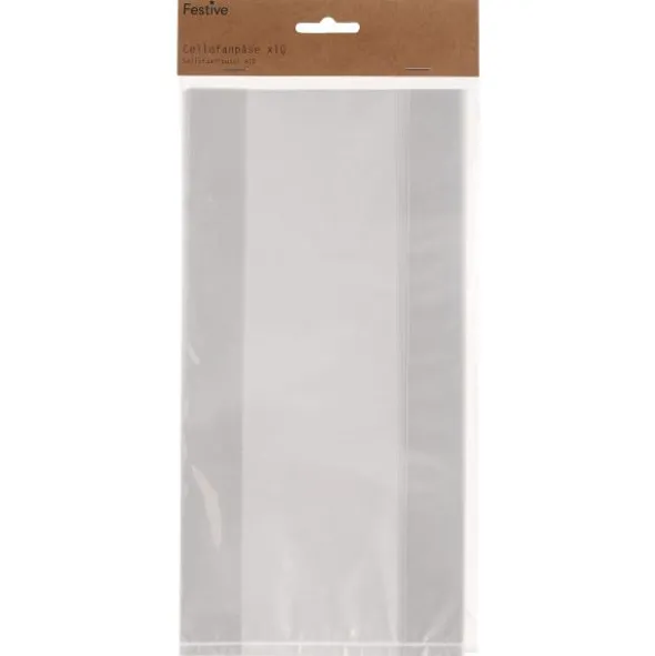 Cellofanpåsar Transparent 28 cm