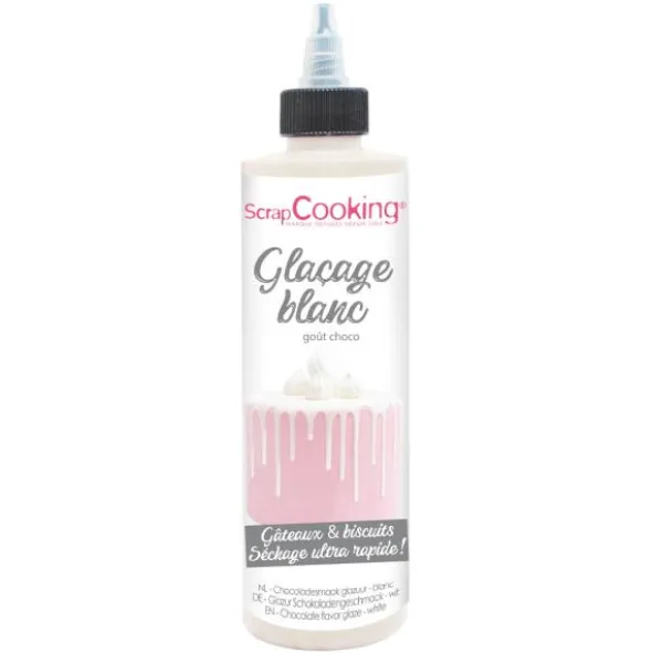 Chokladglasyr Vit ScrapCooking