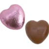 Chokladhjärtan i Rosa Folie 1kg