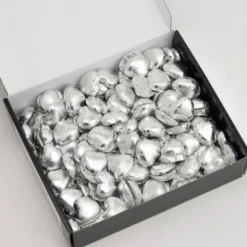 Chokladhjärtan i Silver Folie 1kg
