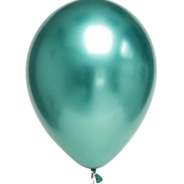 Chrome Ballonger Grön (10-pack)