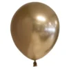 Chrome Miniballonger Guld 100-pack