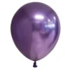 Chrome Miniballonger Mörklila 100-pack