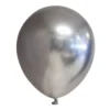 Chrome Miniballonger Silver 100-pack