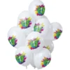 Color Splash 1-års Ballonger Latex