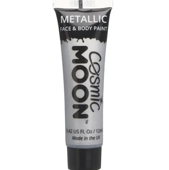 Cosmic Moon Metallic Kropp- & Ansiktsfärg (Silver)