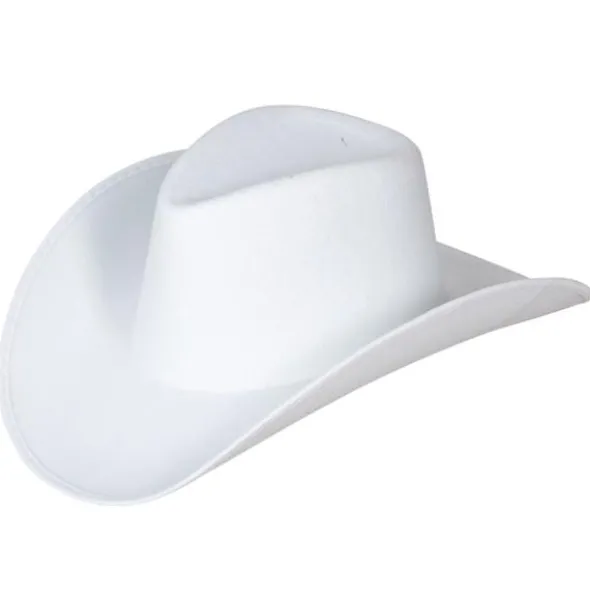 Cowboyhatt Vit