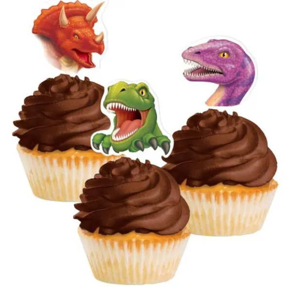 Cupcake Dekorationer Dino Blast