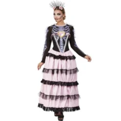 Day of the Dead Dräkt Deluxe Senorita (Small (36-38))