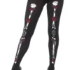 Day of the Dead Skelett Strumpbyxor