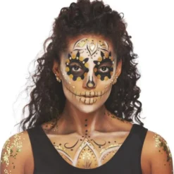 Day Of The Dead Smink Kit Guld