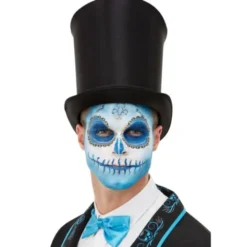 Day of the Dead Sminkset Blå