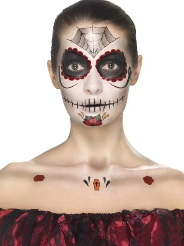Day of the Dead Sminkset Spider