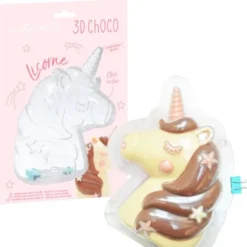 3D-Chokladform Enhörning ScrapCooking